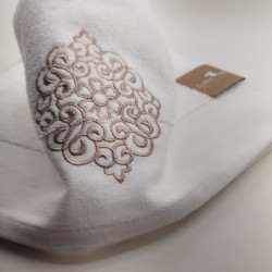 Махровое полотенце 30*50 см, белое