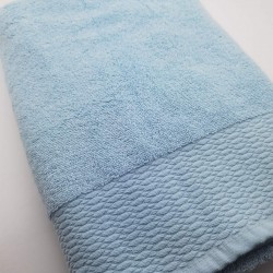Махровое полотенце 70*140 см, голубое