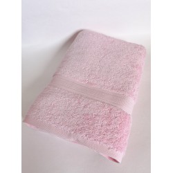 Бамбуковое полотенце 70*140 см, розовое