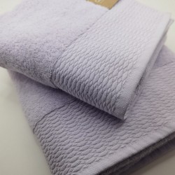 Махровое полотенце 50*90 см, лиловое